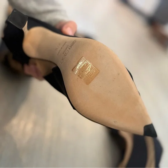 New JIMMY CHOO x Mugler over-the-knee sock boots 37.5 - Picture 13 of 16